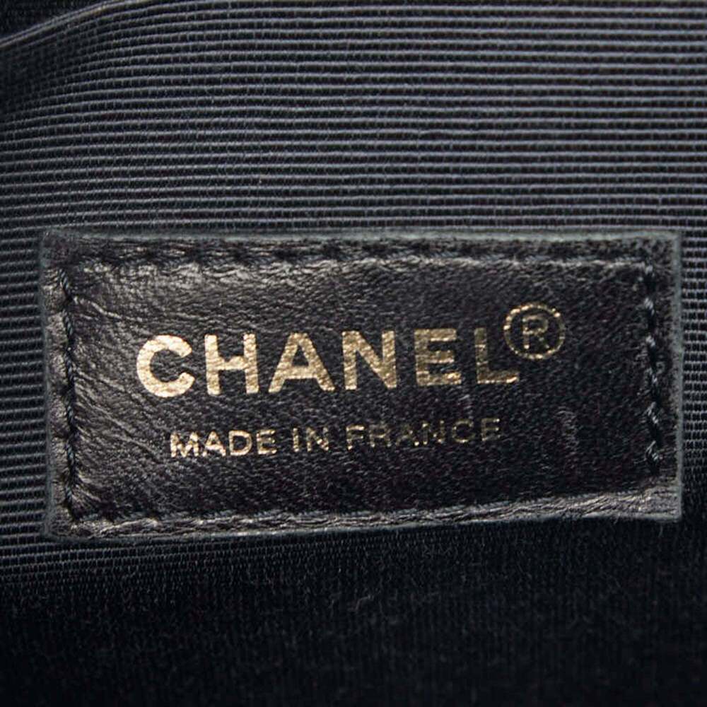 CHANEL Black Leather Tote Bag - Picture 9 of 10